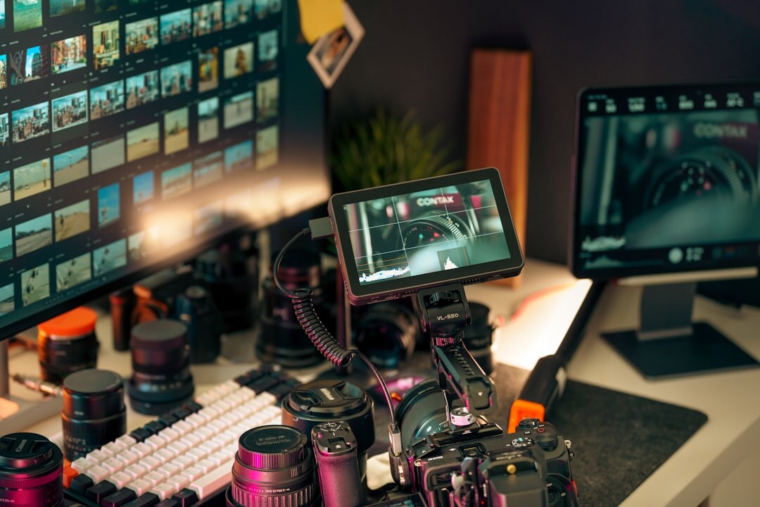 video editing workstation